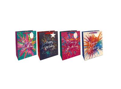 Paper Bag Birthday Blast Medium Assorted 1 count