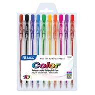 Bazic Pen Ball Retractable 10 Per Pack: $0.00