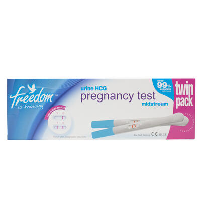 Freedom Urine HCG Pregnancy Test: $11.00