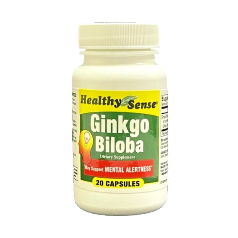 Healthy Sense Ginkgo Biloba 20 capsules