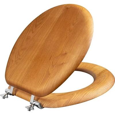Round Natural Reflections Toilet Seat: $46.00