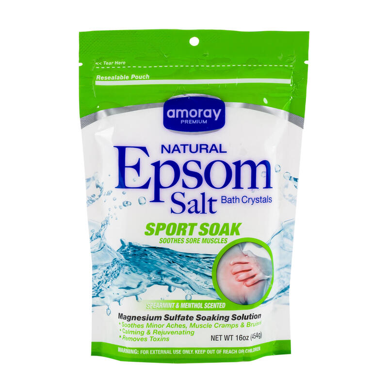 Amoray Epsom Salt Sport Soak 16oz