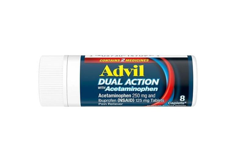 Advil Dual Action Tablets Travel Size 8oz