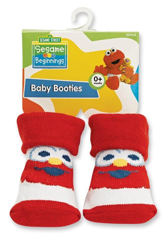 Sesame Street Baby Booties 1 Pair