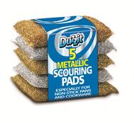 Duzzit Metallic Scouring Pads 5ct: $0.00