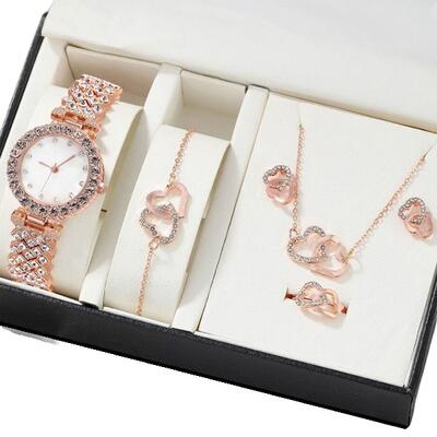 Watch Jewelry Set Ladies