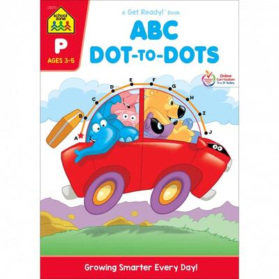 School Zone  ABC Dot to Dot  Preschool Get Ready  Workbooks: $7.00