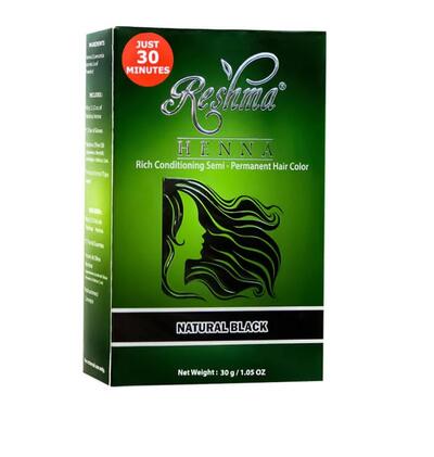 Reshma 30 Minute Henna Hair Color Black: $25.00