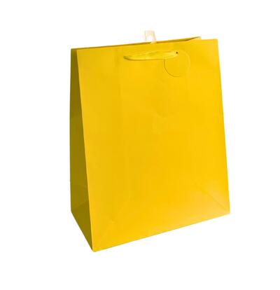 Paper Bag Yellow Jumbo 1 count