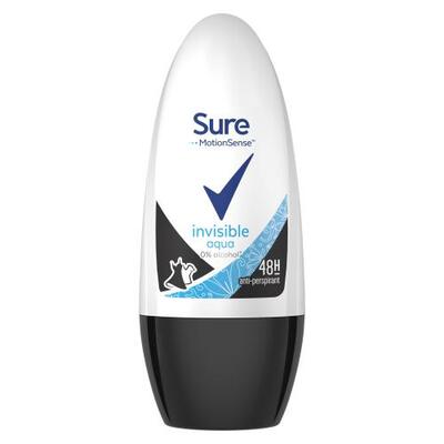 Sure Motion Sense Invisble Aqua Deodorant 50ml