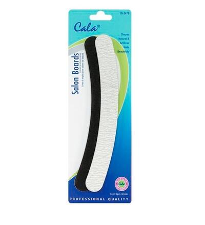 Cala Curved Salon Boards 2 count