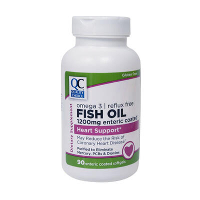 QC Fish Oil 1200mg 90ct