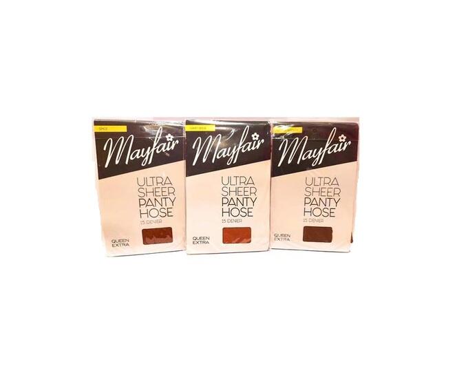 Mayfair Queen Extra Pantyhose Assorted