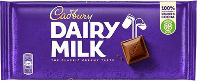 Cadbury Dairy Milk 110g: $6.50