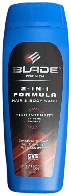 Blade For Men 2-In-1 Hair & Body Wash 18oz: $7.00