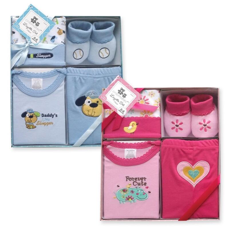 Cribmates Baby 4 pc Gift Set