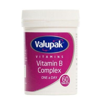 Valupak Vitamin B Complex 60ct
