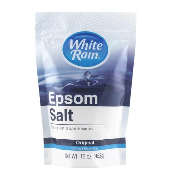 White Rain Epsom Salt Original 16oz: $5.00