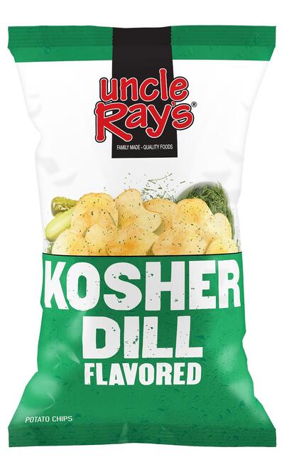 Uncle Ray's Kosher Dill Flavoured Potato Chips 4.5oz: $10.00