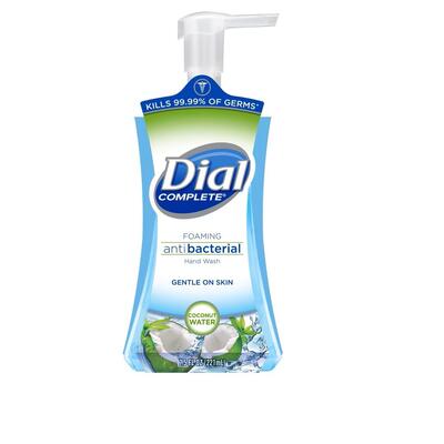 Dial Foaming Antibacterial Hand Wash Coconut Water 7.5oz