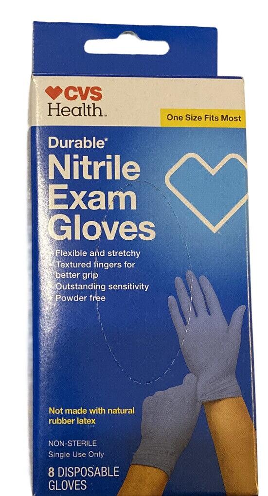 CVS Health Nitrile Exam Gloves 8ct One Size