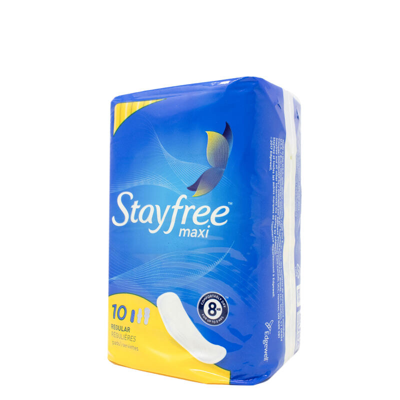 Stayfree Maxi Pads Regular 10 count: $6.98