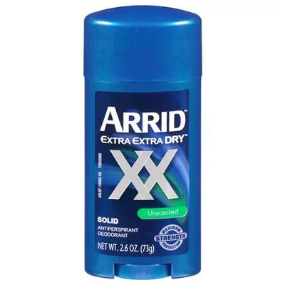 Arrid XX Dry Unscented Antiperspirant Deodorant 2.6oz