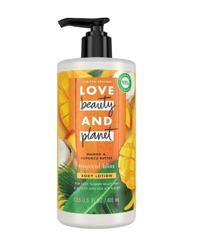 Love Beauty & Planet Mango & Cupuacu Butter Body Lotion 13.5oz: $18.00