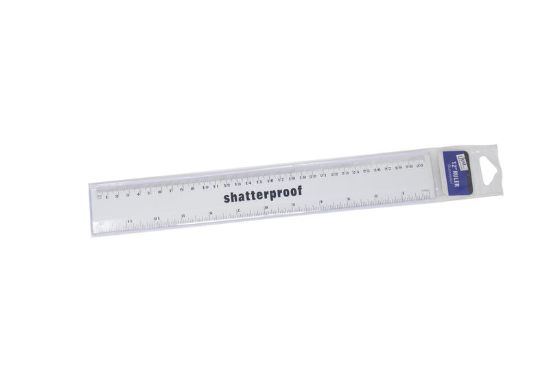 Shatter Proof Ruler 12in