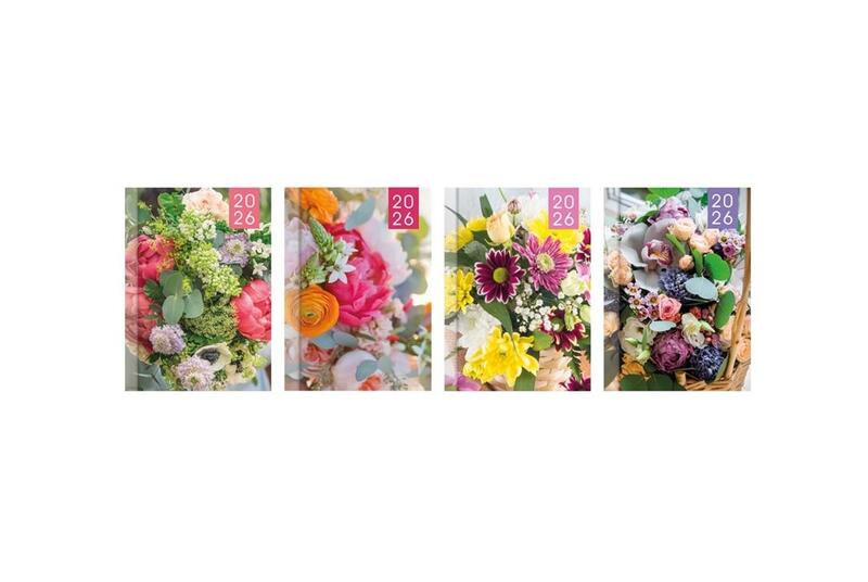 Diary Pocket WTV Floral Assorted 1 count