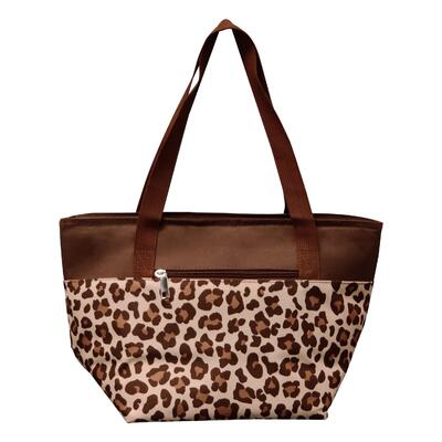 Purse Style Lunch Bag Cheetah