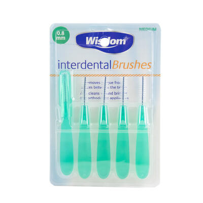Wisdom Interdental Brushes Medium 5 count: $8.00