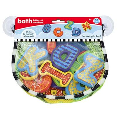 Bath Letters & Numbers: $19.99