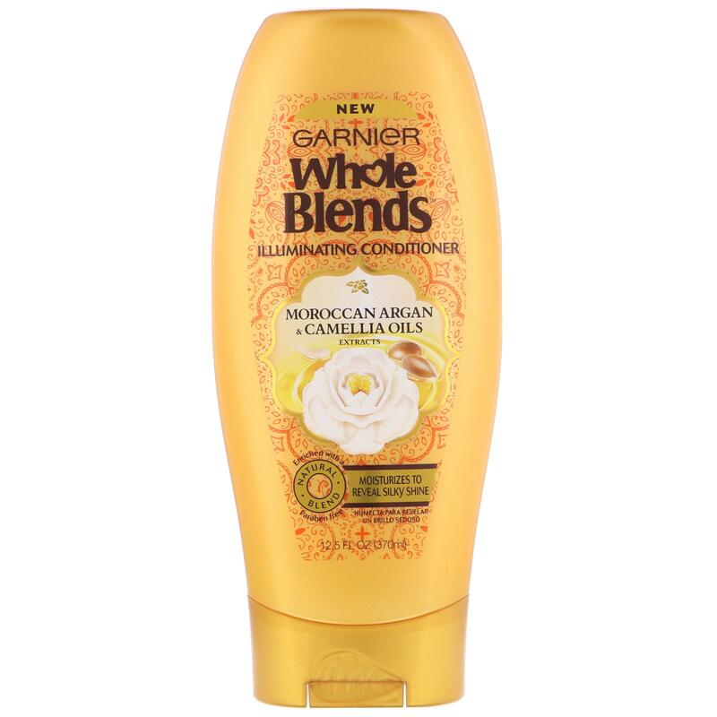 Garnier Whole Blends Conditioner with Moroccan Argan & Camellia Oils 12.5 oz