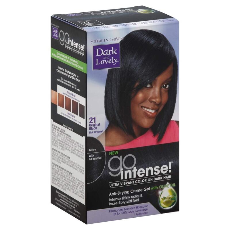 Dark and Lovely Go Intense Original Black