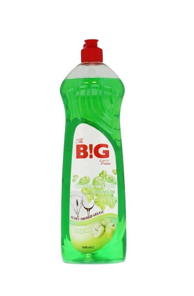The Big Vaule Wash Up Liquid Apple 1L
