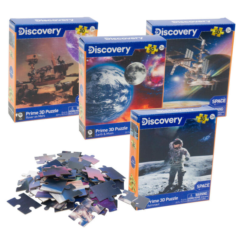 Space 3D Puzzle Assorted 50 pieces