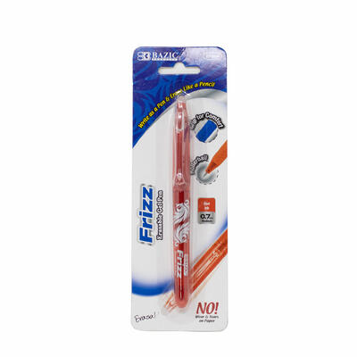 Bazic Frizz Red Erasable Gel Pen: $3.00