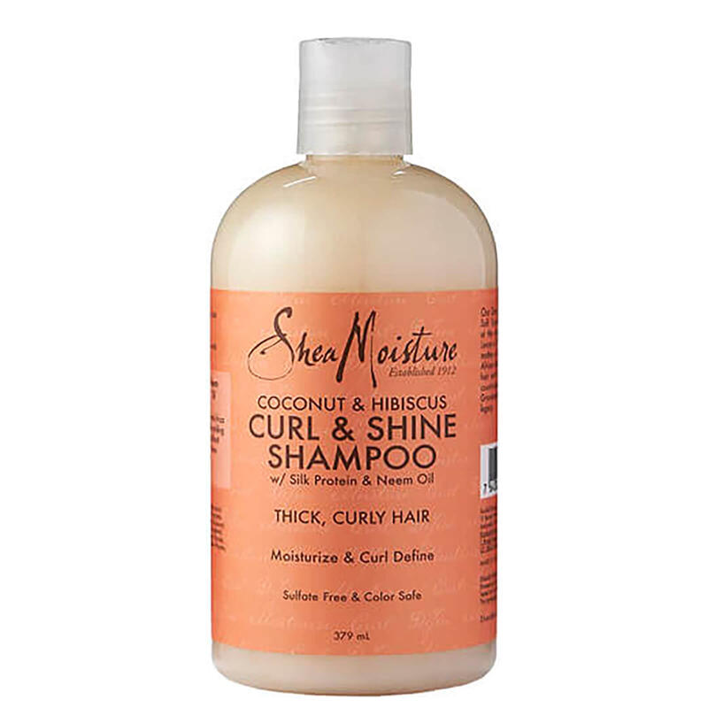 Shea Moisture Coconut & Hibiscus Curl & Shine Shampoo 13fl oz: $10.00