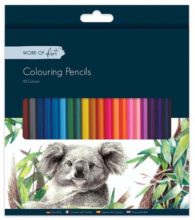 Work Of Art Colouring Pencils 48ct: $30.00
