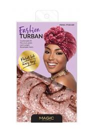Fashion Turban Sequin 1 piece: $34.00