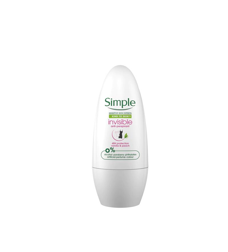 Simple Antiperspirant Invisible 50 ml