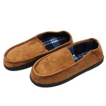 Men's Medium Brown Slippers
