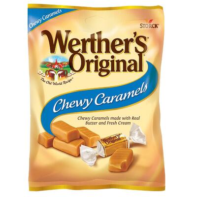 Werther's Original Chewy Caramels 2.4oz: $6.00