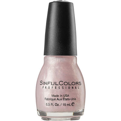 Sinful Colors Nail Polish Glass Pink 0.5oz 1 count