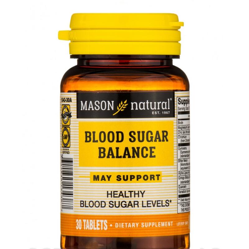 Mason Blood Sugar Balance Tablets 30's