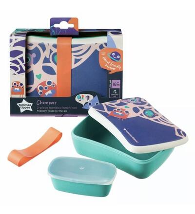 Tommee Tipper Chompers Bamboo Lunch Box 2pcs: $24.00