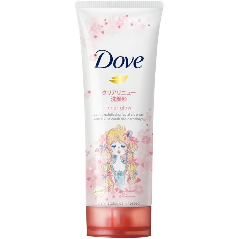 Dove Inner Glow Gentle Exfoliator Face Wash 100g