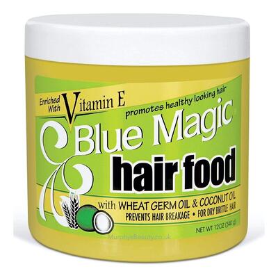 Blue Magic Hair Food with Wheat Germ Oil & Coconut Oil 12oz: $13.25