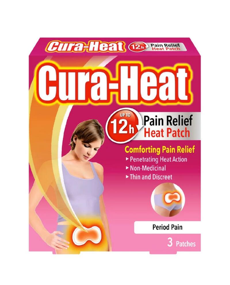 Cura-Heat Patch Period Pain 3 pack